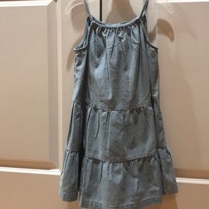 Hannah Andersson denim dress. Girls size 110.